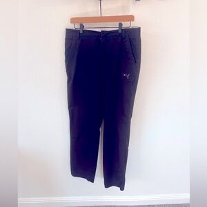 Puma golf pants, 32x34, black